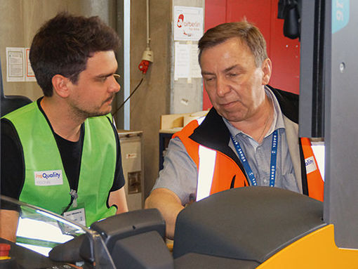 Sie haben schon einen Staplerschein, aber zu wenig oder keine Fahrpraxis?